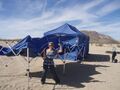 The tents BTS