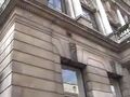 Middle of the building.